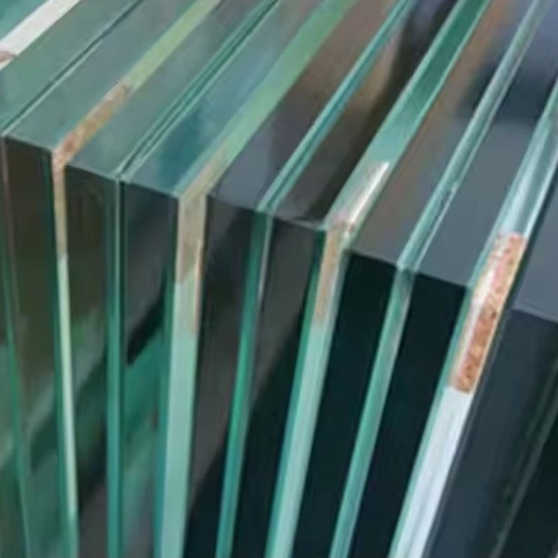 Copa de vidrio templado transparente de aluminio premium para uso en exteriores