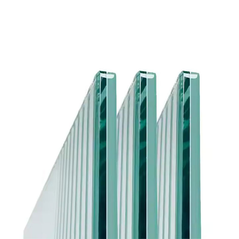 Copa de vidrio templado transparente de aluminio premium para uso en exteriores