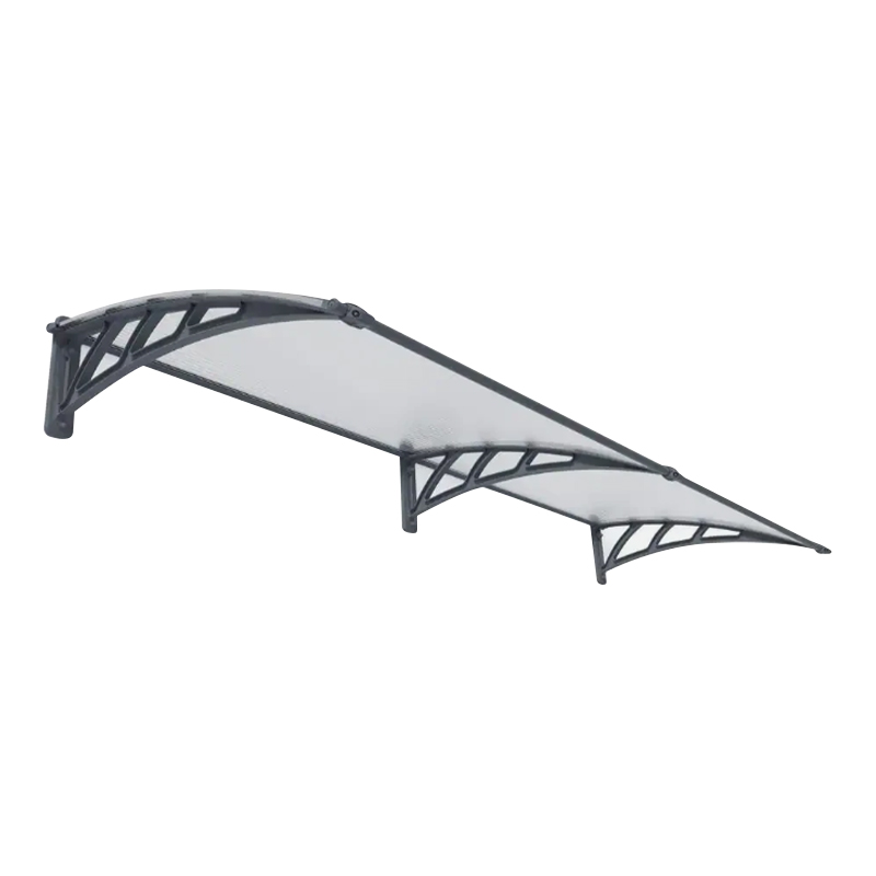 El encanto prístino de las toldos de vidrio limpio